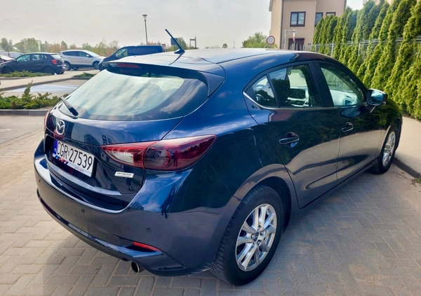 Mazda 3 cena 56900 przebieg: 73360, rok produkcji 2018 z Radziejów małe 137